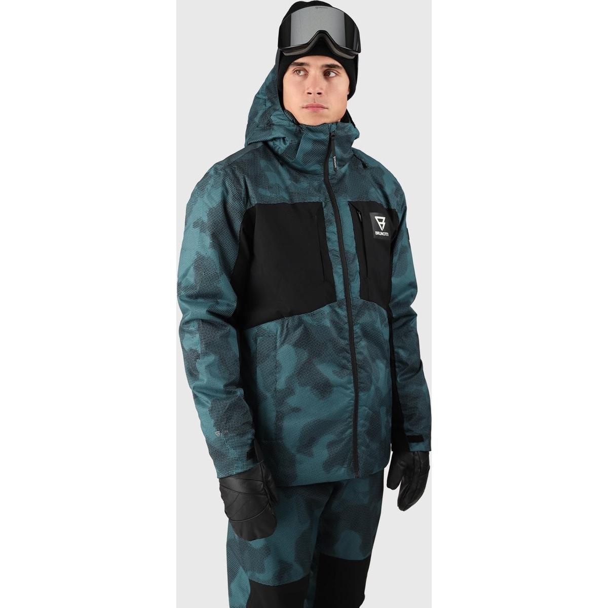 Brunotti Reborn Heren Wintersport Ski Jas - Groen - XXL (XXL) (58091663)