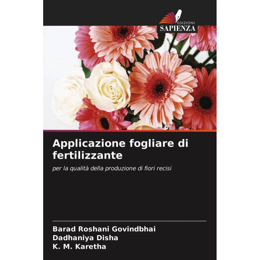 Applicazione fogliare di fertilizzante, Fachbücher von Barad Roshani Govindbhai, K. M. Karetha, Dadhaniya Disha