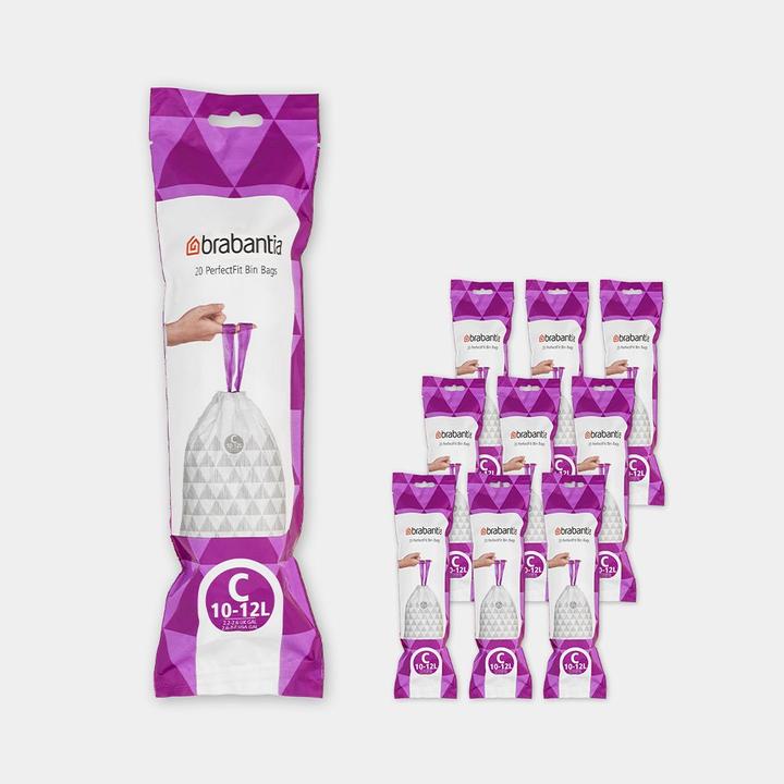 Actual product image Brabantia PerfectFit Bags (20 x, 12 l)