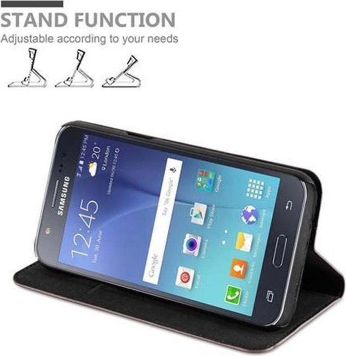 Actual product image Cadorabo Book Invisible Magnet Cover (Samsung Galaxy J5 (2015))