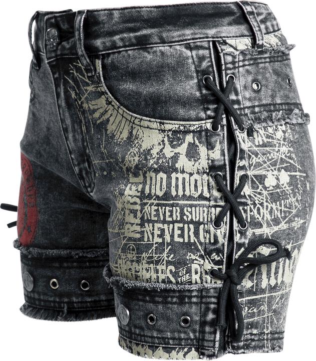 Image du produit Rock Rebel by EMP Short mit Prints (30)