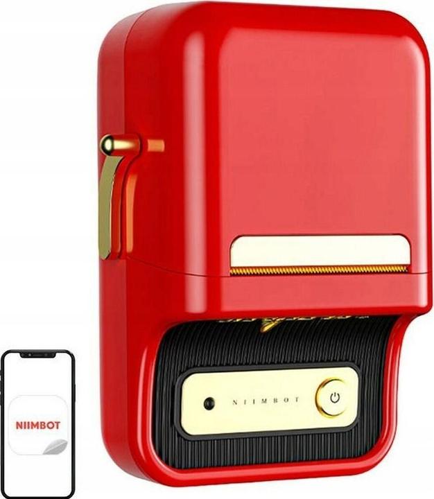 Produktbild Niimbot B21S Portable Label Printer Red (203 dpi)