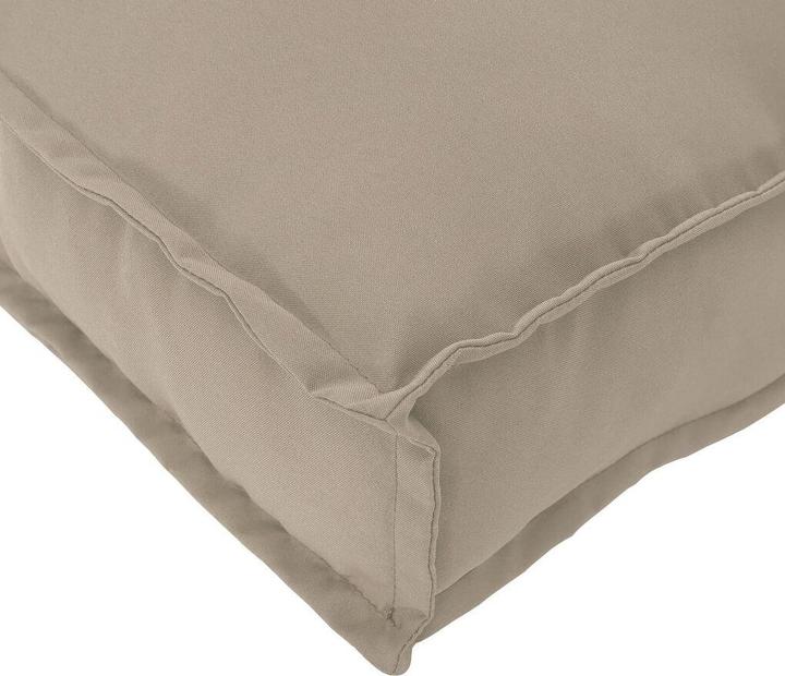 Produktbild VidaXL Outdoor Kissen Taupe Polyester Extra lang Kissen Rechteckig