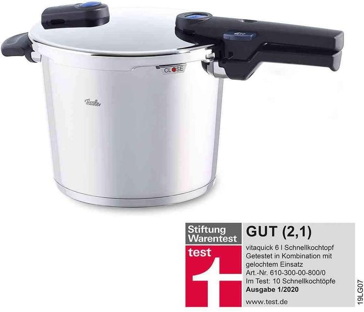 Produktbild Fissler Vitaquick (Dampfkochtopf, Edelstahl, 22 x 42.50 cm)