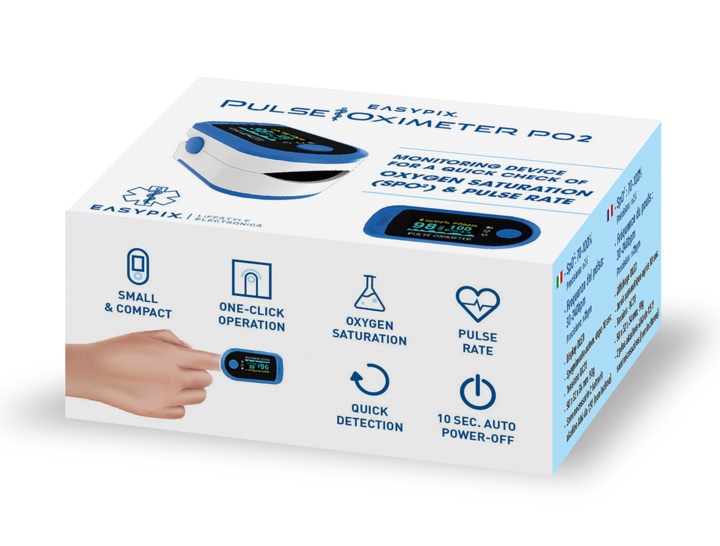 Actual product image Easypix Pulse Oximeter PO2
