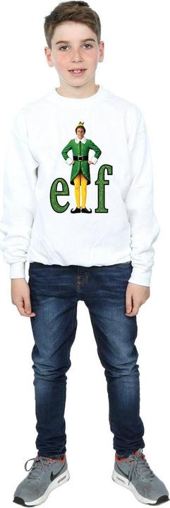 Actual product image Elf Boys Buddy Logo Sweatshirt (140, 146)
