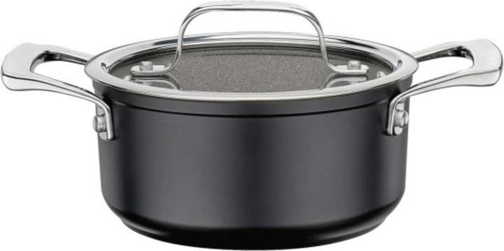 Küchenprofi Cocotte avec couvercle en verre 16 cm (Aluminium, 16 x 7.50 cm)