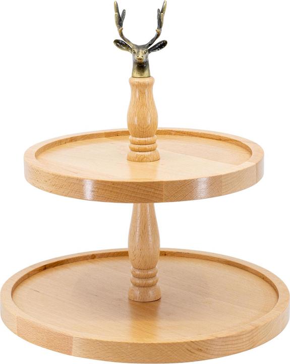 Immagine prodotto Kadastar Etagere Deer Ø 25 cm Marrone