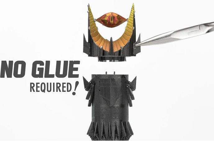 Actual product image Metal Earth Lord of the Rings Barad -Dûr