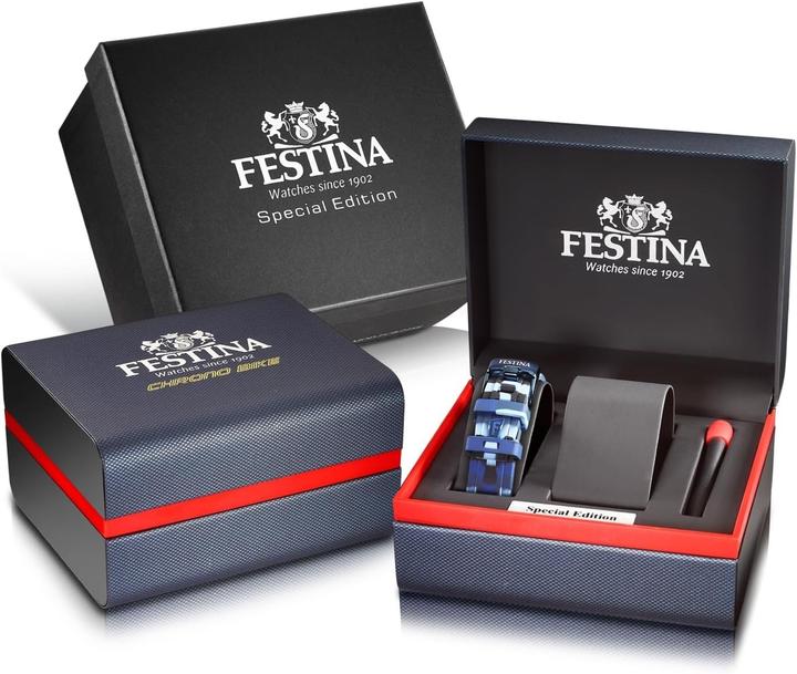 Actual product image Festina Chrono Bike Special Edition (Chronograph, Analogue wristwatch, 47 mm)