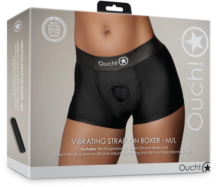 Immagine prodotto Ouch! Vibrating Strap-on Boxer - M/L