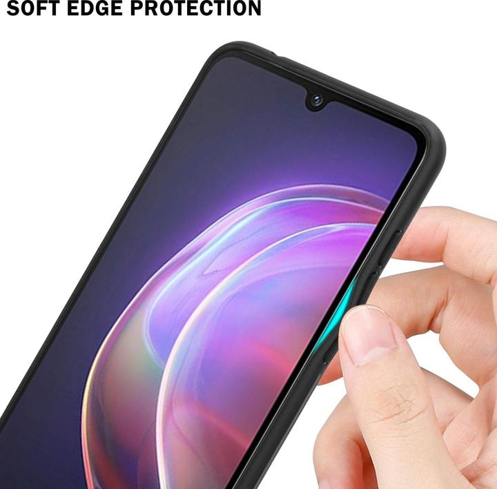 Actual product image Cadorabo TPU 2 colors glass envelope (Vivo V21)