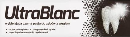 Image du produit UltraBlanc Whiteningack Toothpaste With Activated Carbon (pâte à dents au carbone activé) (75 ml)