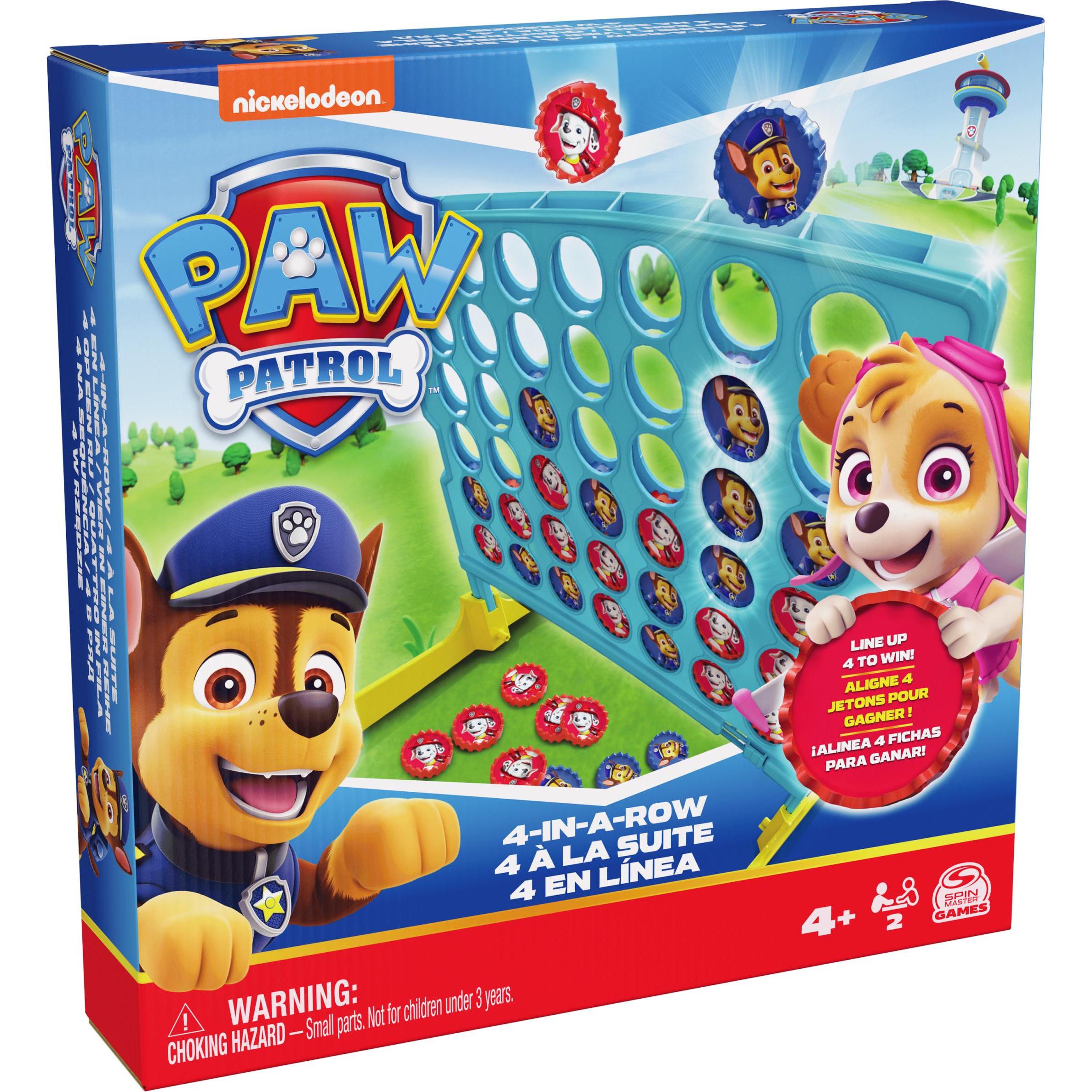 Spin Master Paw Patrol - Vier in einer Reihe (Französisch, Italienisch, Deutsch, Englisch)