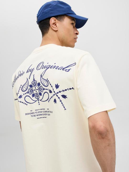 Actual product image Jack & Jones Gedruckt Rundhalsausschnitt T-shirt T-shirt (S)