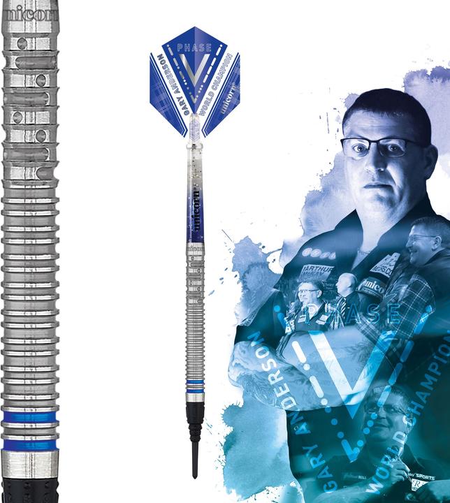 Produktbild Unicorn Phase 5 World Champion Gary Anderson Soft Dart Presentation Box (20 g)