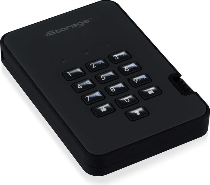 Image du produit iStorage diskAshur2 SSD 16TB - Noir (16 To)