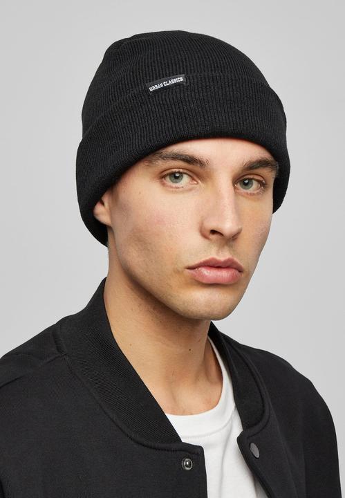Produktbild Urban Classics Basic Flap Beanie (One Size)