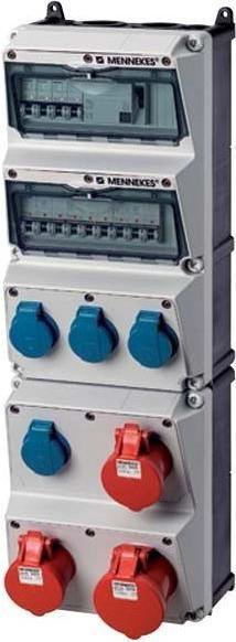 Actual product image Mennekes Socket combination (7x)