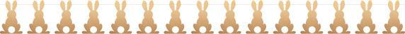 Amscan Guirlande Lapin de Pâques papier 15 x 178 cm (6 x)