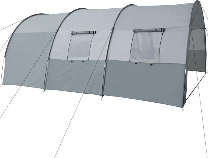 Produktbild tectake Woodstock (Tunnelzelt, 7.50 kg, 6 Personen)