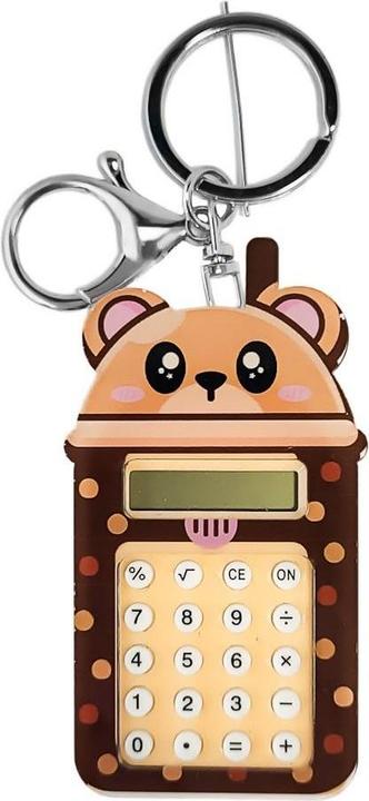 Actual product image Acryl-Teddybär-Rechner-Schlüsselanhänger