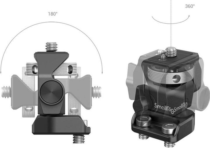 Actual product image SmallRig 2904B Swivel & Tilt Adjustable Monitor Mount with Screws Mount