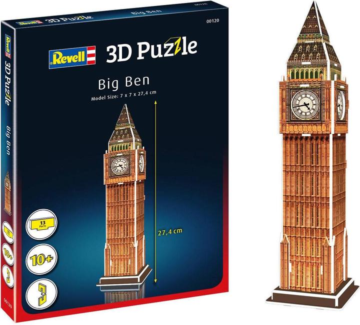 Immagine prodotto Revell 3D Puzzle Big Ben (13 pezzi)
