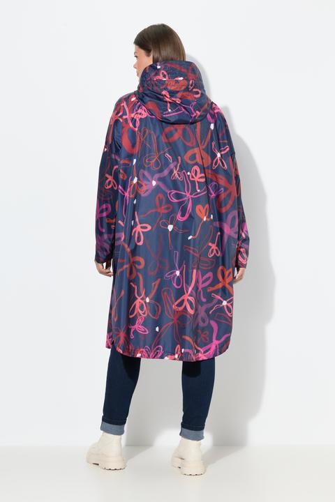 Actual product image Laurasøn Funktions-Regencape, Unisex, Print, Kapuze (One size)