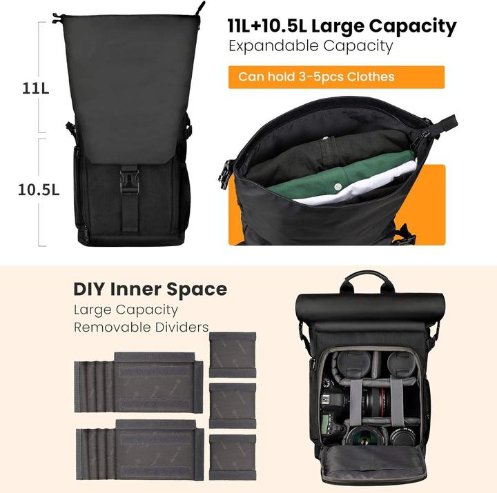 Actual product image Tarion SP-01 (Camera backpack, 21.50 l)