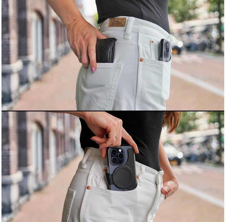 Produktbild 4smarts Magnet Wallet Coin Caddy (Apple iPhone 12, Apple iPhone 12 Pro, Apple iPhone 13, Apple iPhone 13 Pro, Apple iPhone 14, Apple iPhone 14 Pro, Apple iPhone 15, Apple iPhone 15 Pro)