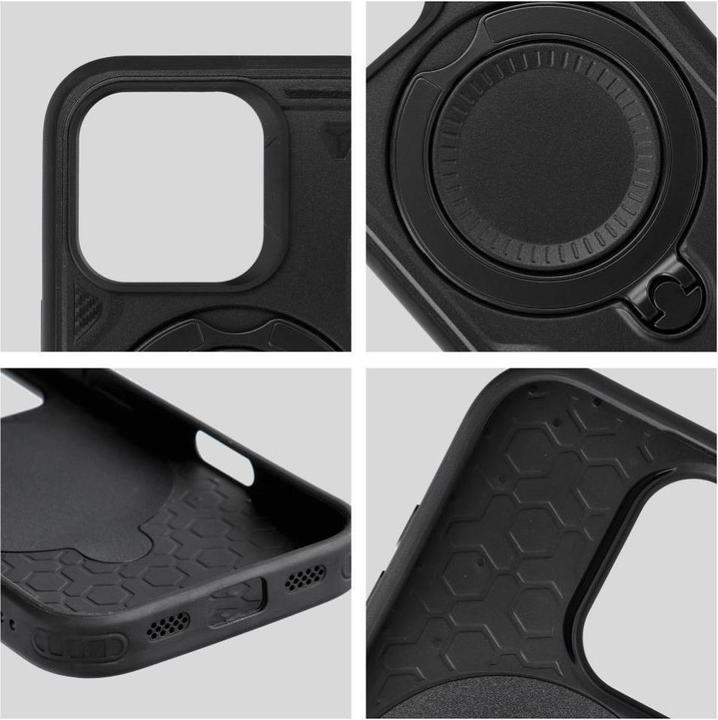 Produktbild OEM Back panel cover Case FROST ARMOR for IPHONE 15 Pro Max black (Apple iPhone 15 Pro Max)