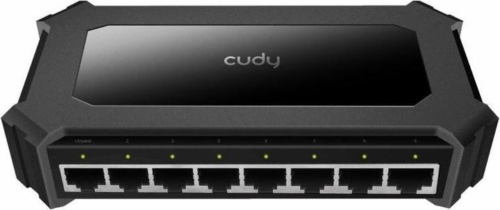 Cudy GS108D network switch Gigabit Ethernet (10/100/1000) Black (8 ports)