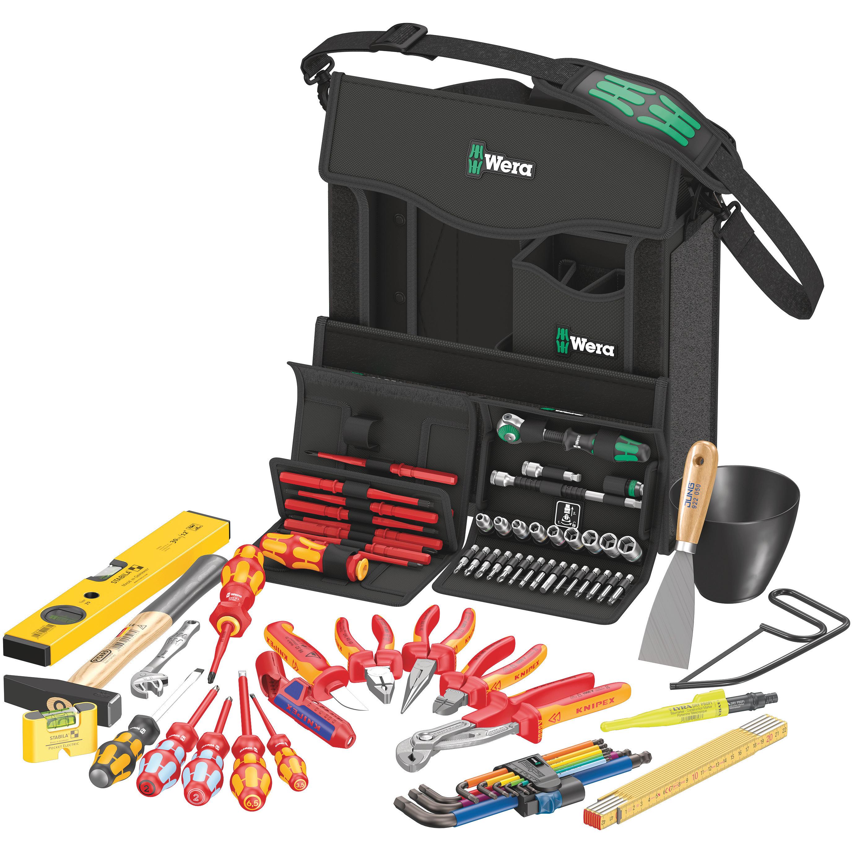 Wera, Werkzeugkoffer, 2go E 1 (73 Teile)
