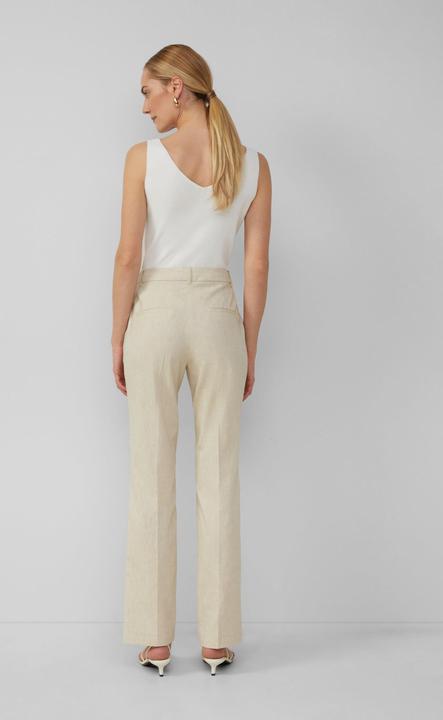Actual product image S.Oliver Hose Melierte Straight-Leg-Hose aus Baumwollmix (42)