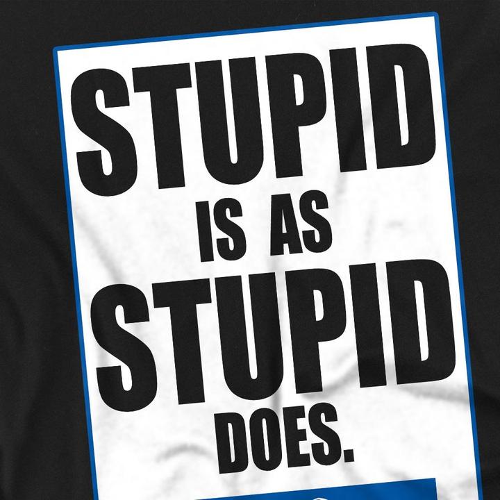 Immagine prodotto Forrest Gump Stupid Is Maglietta Uomo (4XL)
