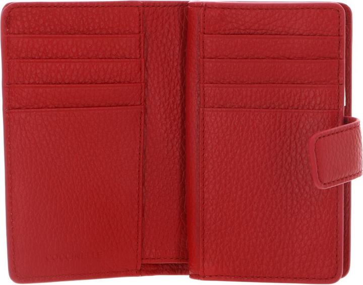 Actual product image Coccinelle Metallic Soft Mini Wallet Grained Leather
