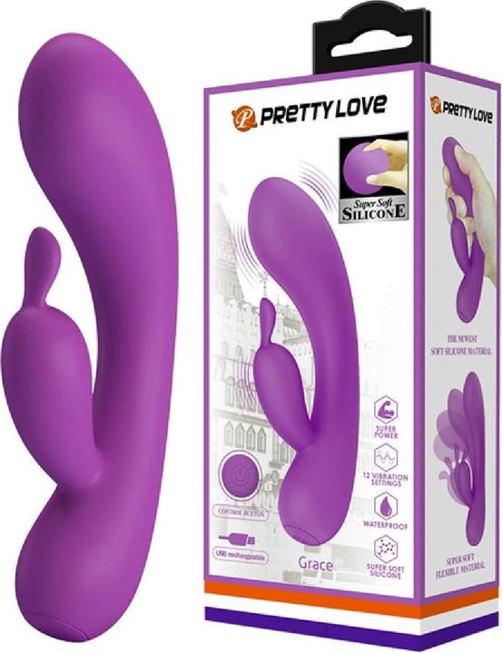 Actual product image Pretty Love Grace Rabbit Vibrator