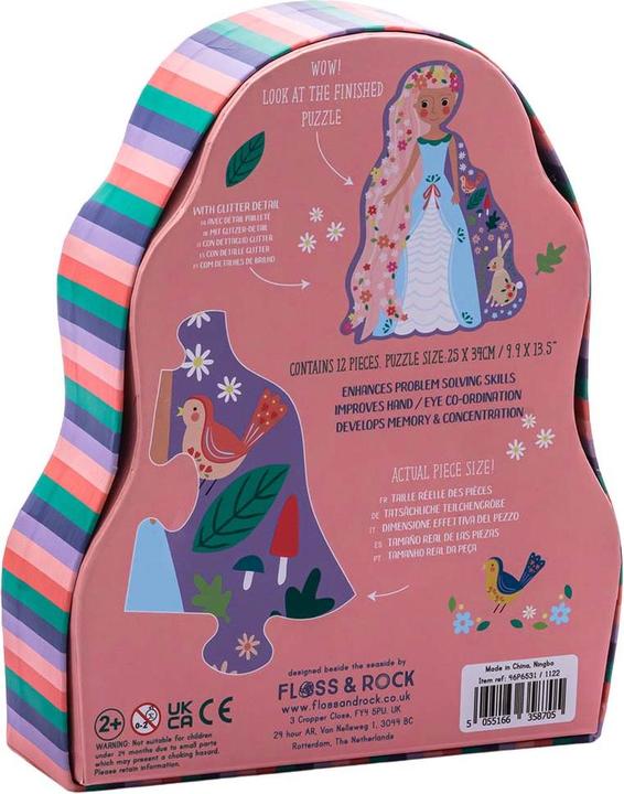 Actual product image ‎Floss & Rock FLOSS & ROCK Fairy Tale 12pc Jigsaw - 46P6531 (12 pieces)