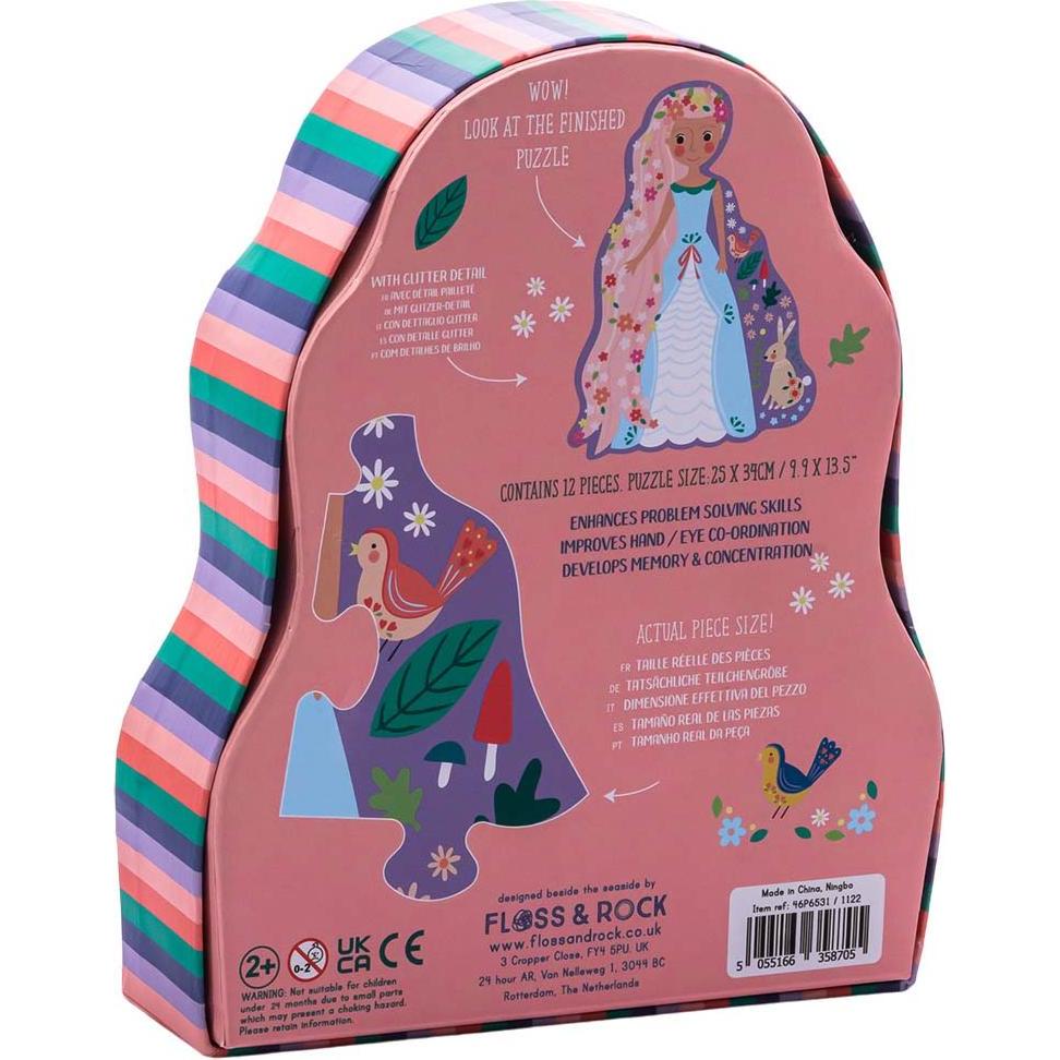 Thumbnail - Floss & Rock FLOSS & ROCK Fairy Tale 12pc Jigsaw - 46P6531 (46 Teile)