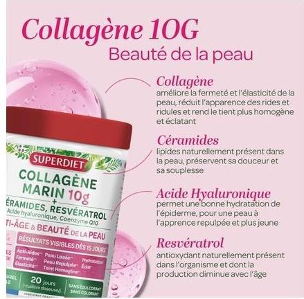 Immagine prodotto Superdiet Collagene Marino Anti-Aging per la Bellezza della Pelle