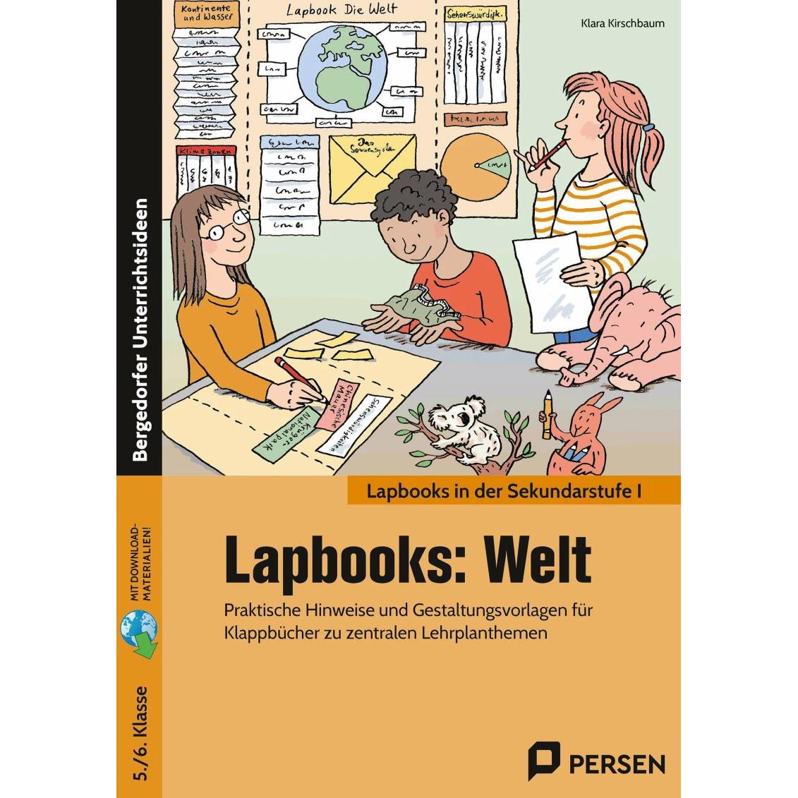 Lapbooks: Welt - 5./6. Klasse, Schulbücher von Klara Kirschbaum