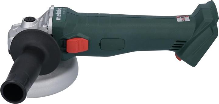 Actual product image Metabo W 18 L 9-125 Battery angle grinder 18 V 125 mm + 1x battery 5.5 Ah + metaBOX - without charger (125 mm)