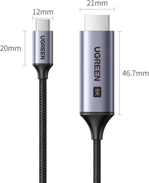 Produktbild Ugreen USB C — HDMI (Typ A) (1.50 m)