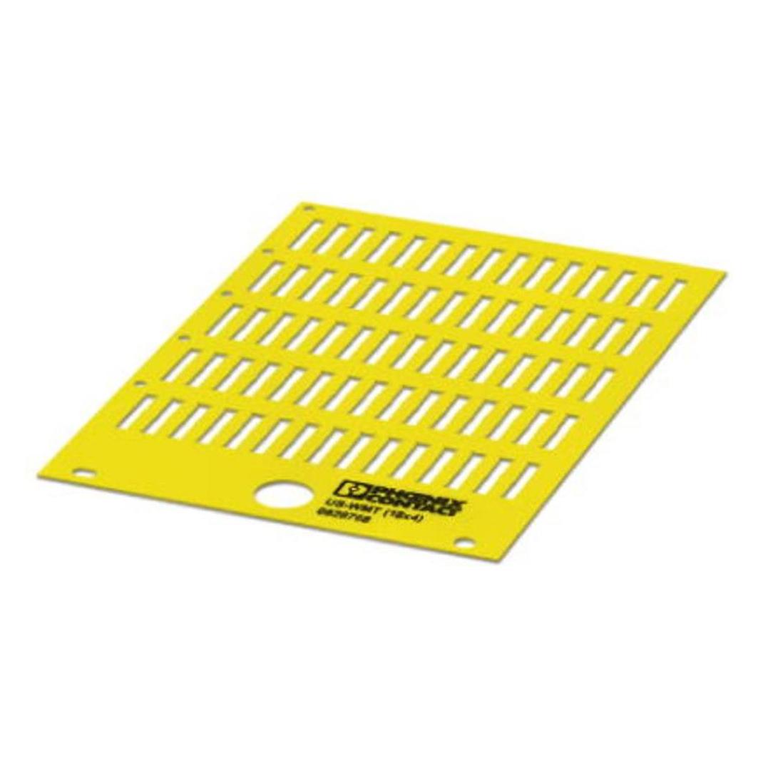 Phoenix Contact Giallo Accessori Per Il Collegamento Dei Cavi, Phoenix Us-Wmt (18X4) Ye Segnacavi 1Pc(S)