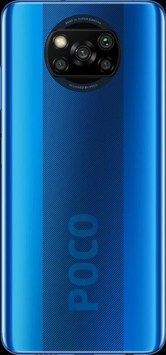 Image du produit Xiaomi Poco X3 (128 Go, Bleu cobalt, 6.67", Double SIM hybride, 4G)