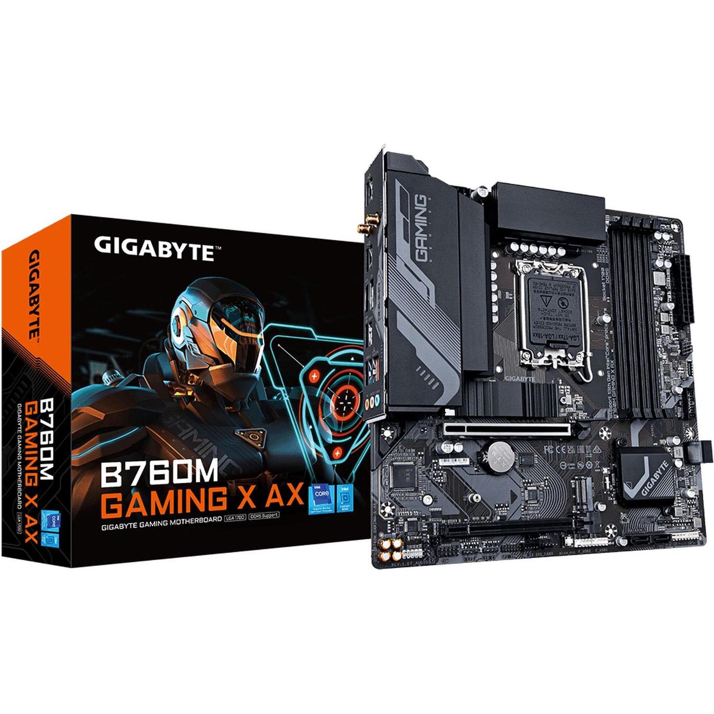 Gigabyte B760M Gaming (LGA 1700, Intel B760, mATX), Mainboard