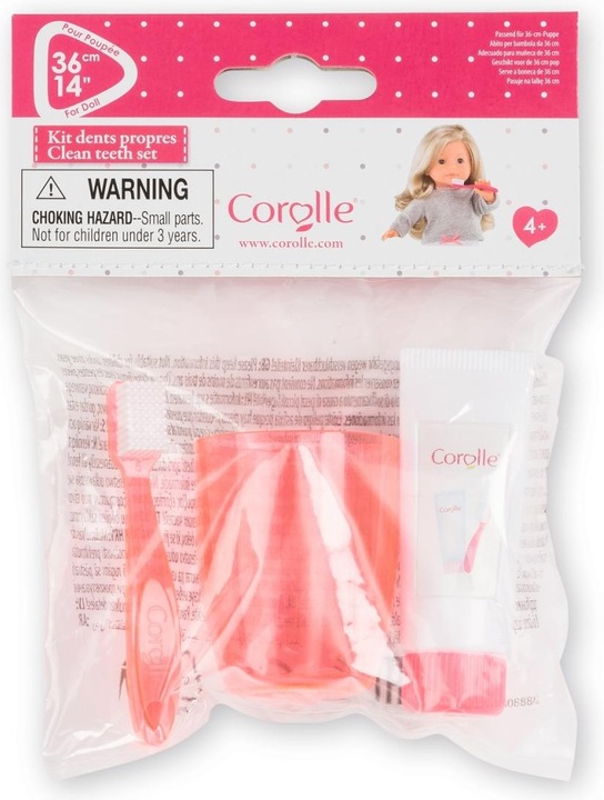 Actual product image Corolle Toothbrush set