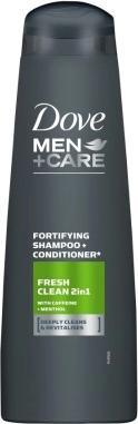 Produktbild Dove Men + Care Fresh Clean (400 ml, Flüssiges Shampoo)