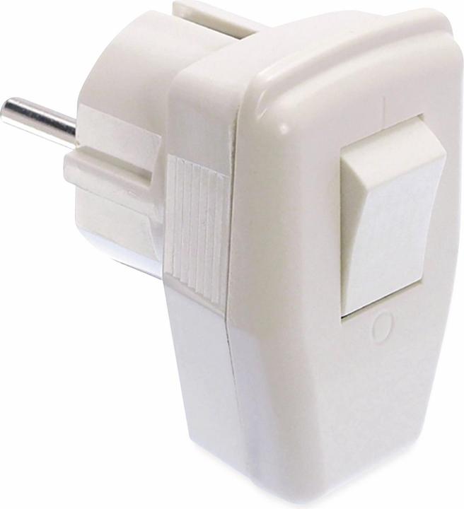 Produktbild As - Schwabe Winkelstecker mit Schalter (CEE 7/7)